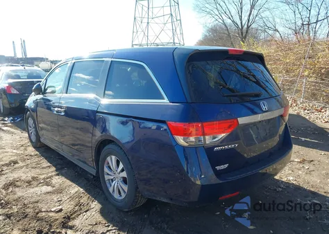 2015 Honda Odyssey Ex from USA, damaged, VIN 5FNRL5H42FB113252